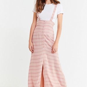 Flynn Skye Moss Suspender Maxi Skirt
